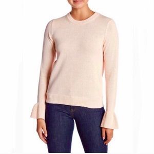 NWOT J. Crew Ruffle Cuff Sweater Medium